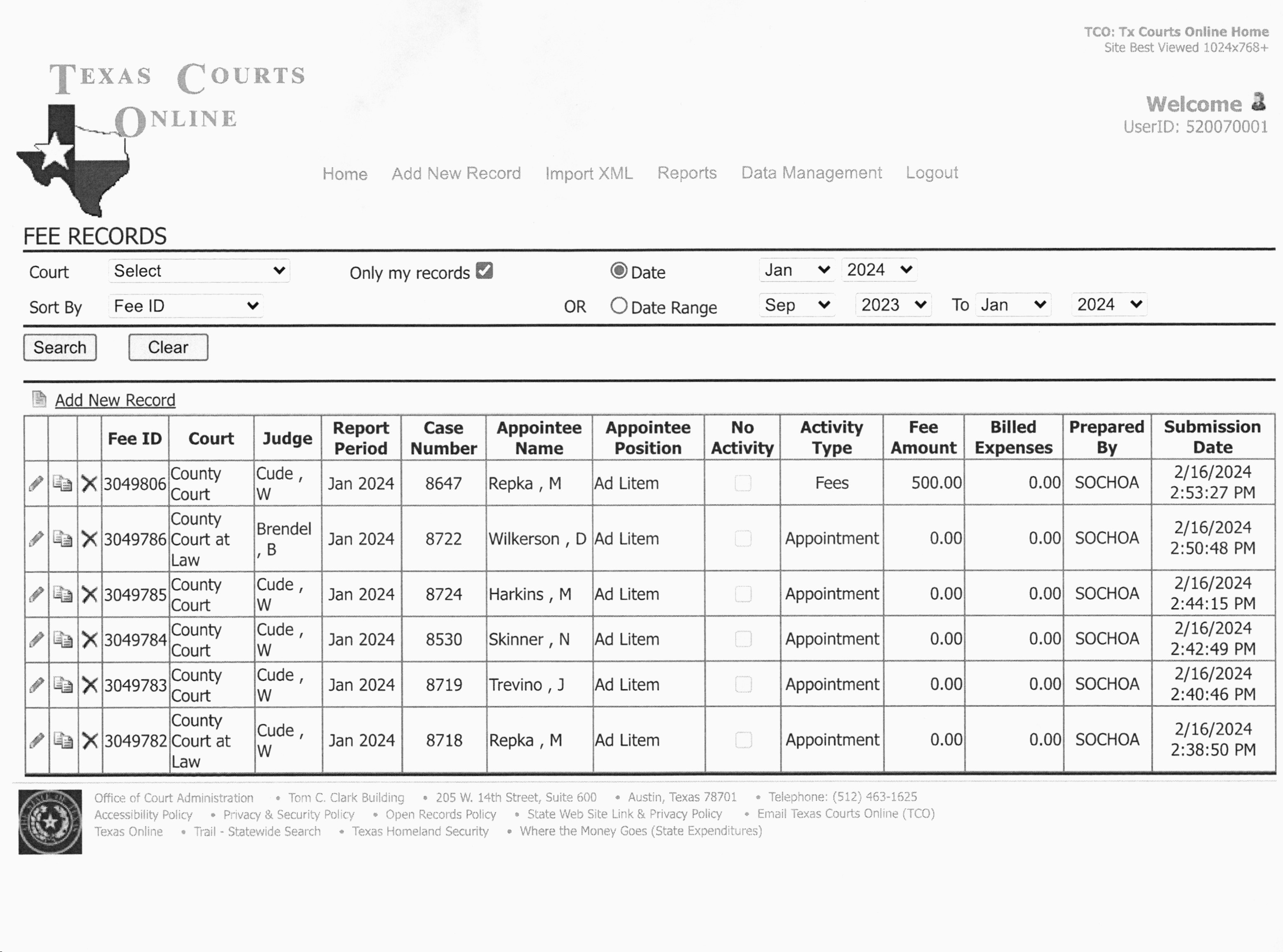 Atascosa County Marriage Records